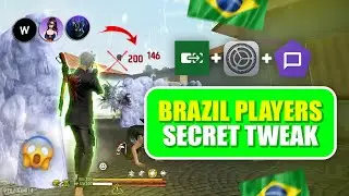 Brazilian secret settings🇧🇷 | 98% headshot rate 😱⚙️ #freefire #settings