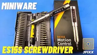 Tool Talk - Miniware ES15S Motion Screwdriver and channel update!