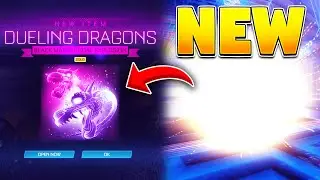 *NEW* GOLD DUELING DRAGONS In The Item Shop On Rocket League!