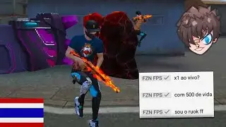 X1 COM A SKIN DO RUOK COM 500 DE VIDA AO VIVO! 😯🔥
