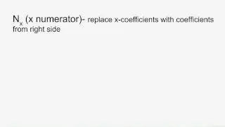 Algebra 2: Ch 4.3: Second-Order Determinants