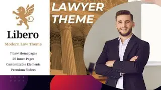 Best Lawyer Wordpress Theme | Libero A Theme for Lawyers and Law Firms 👍🏻
