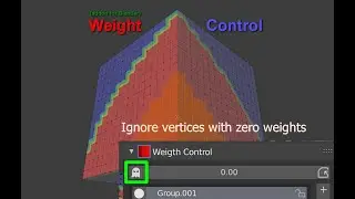 Weight Control (Ignore vertices with zero weights)