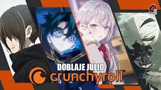 🤩 Estrenos de ANIME en Crunchyroll con DOBLAJE en JULIO 2024 | Rincón Otaku