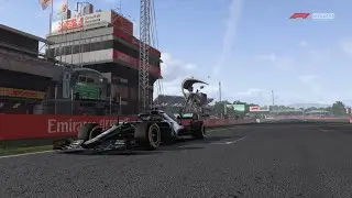 J.S F1 2020 Racing League Season 5 - Round 6 in Spain - 100% Race - Logitech G29 Gameplay