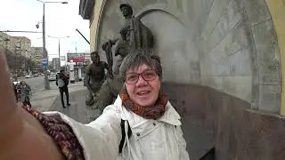 №604 🛠 По Москве пешком. Влог: Станция метро