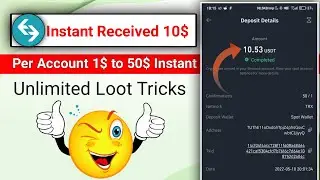 Instant Crypto Loot Offer || Instant Per Account 2$ to 50$ || Bitget New Loot Airdrop