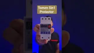 Tomzn 5in1 protector 63A for all kind of protection. Tomzn VA Protector,  TOMZN Earth Leakage