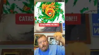 Milton is now a 160mph CAT 5 Hurricane approaching Florida