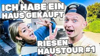 Ich habe EIN HAUS GEKAUFT! | Haus Tour #1