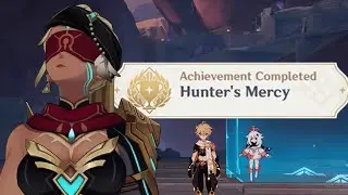 Secret achievement Hunter's mercy | Tadhla The Falcon Genshin impact 3.4