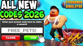 ⚡️UPDATE⚡️ STRONGMAN SIMULATOR CODES 2026