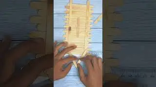 Ice Cream Stick Craft Ideas | DIY Wall Decoration Living Room #shorts #short #shortsviral