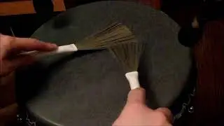 ASMR Drum Scratching, Brushing, and Tapping for Sleep, Meditation, and Relaxation