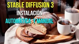ASÍ se INSTALA facilito  STABLE DIFFUSION 3 en AUTOMÁTICO o MANUAL #stablediffusion3 #tutorial #ia