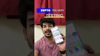 ZEPTO 10 minutes Delivery Test #shorts #zepto #10minutes