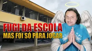 FUGI DA ESCOLA PRA JOGAR E DEU RUIM #cafecomgames