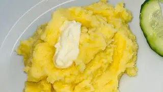 КАРТОФЕЛЬНОЕ ПЮРЕ !  Очень быстро и просто! ТОЛЧЁНКА обалденная! Kartoffelpüree