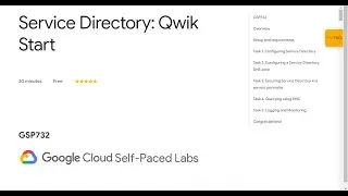 Service Directory: Qwik Start