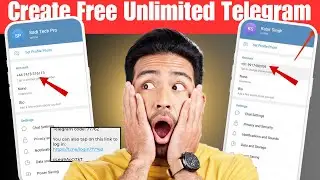 How to Create Free Unlimited Telegram Accounts in 2024 | Unlimited Telegram Kaise Banaye