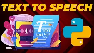 Python Projects: Tkinter GUI Text to Speech System Tutorial with Tkinter