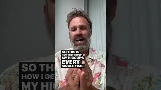 What’s your cure for the hiccups? 