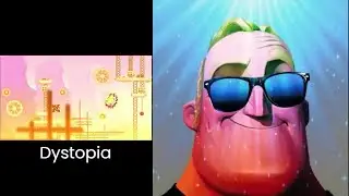 Mr. Incredible becoming canny (Best Geometry Dash levels)