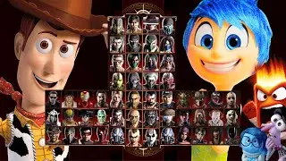 Mortal Kombat 9 - WOODY TOY STORY & JOY - Expert Tag Ladder - Gameplay @(1080p) - 60ᶠᵖˢ ✔
