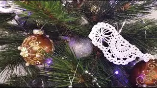 НОВОГОДНЯЯ ПТИЧКА крючком /CHRISTMAS BIRD crochet