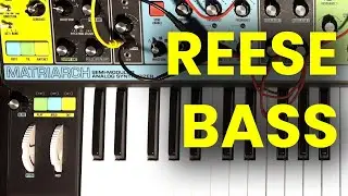 How to Make A Reese Bass on a Moog Matriarch