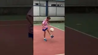 #football #juggle #kai beat his record 174  How many do you count?.. #kids #sport entho #parents haa