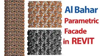Revit tutorial (Day 29) Albahar parametric facade in revit