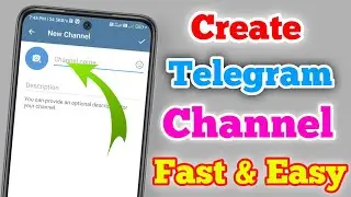 How to create Telegram Channel // Make Telegram Channel 2022