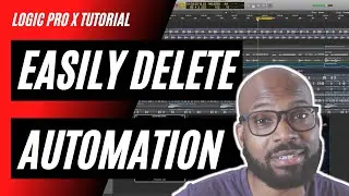 Quick Way To Delete Automation In Logic Pro X Tutorial 2021