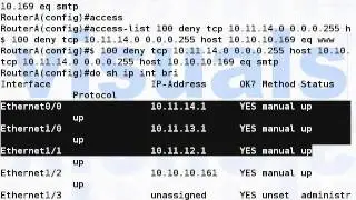 Cisco CCNA Video Training Series ... [Section 4] ACL Lab 3 (81-118)