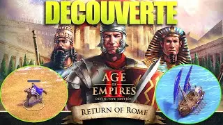 AGE OF EMPIRES 2 - DECOUVERTE DU PROCHAIN DLC RETURN OF ROME
