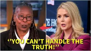 Whoopi Goldberg WALKS OFF The View During Explosive Debate With Karoline Leavitt!