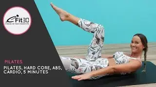 Pilates, 100's Variation, Hard Core Workout for Abs, Arms & Cardio