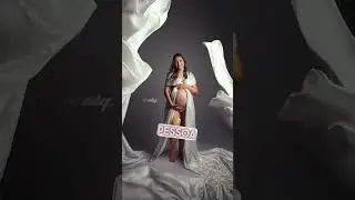 Foto usando tecidos e amarrações look surreal
