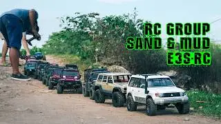 Rc Crawler Group on Sand & Mud - Rc Cars Off Road 4x4 