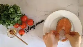 Запечённая сёмга