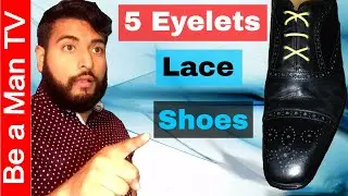 How to Lace Dress Shoe 5 Eyelets