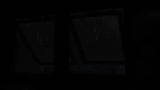 Cozy Window Rain & Thunder ⛈️ Be Asleep in 10 min ||  Heavy Rain for Sleep, Study and Relaxation