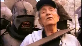 Bob Anderson with some Uruk-hai.