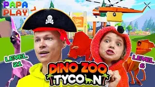 🦕Dinosaur Zoo Tycoon🦕 - отрываю свой ДИНОПАРК