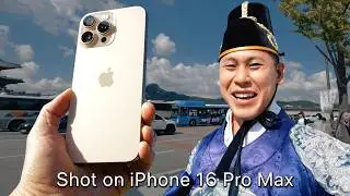 Apple iPhone 16 Pro Max: In-Depth Camera Review (100% Shot on iPhone in South Korea)