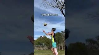 Amazing Volleyball Side Spin Serve 😁🏐 PMEvolleyball Shorts
