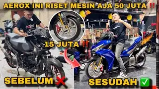 AEROX 300CC++ PENAKLUK ZX25R ❗️❗️PAROPO HABISIN 15 JUTA BUAT BELI INI DOANG ❗️❗️OTOY GA MAU KALAH 🔥