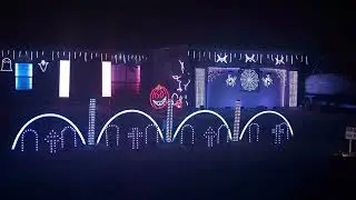 Electroluminosity Lights Halloween 2022 Thriller Remix