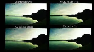 LG C2 vs Sony X800m2 vs Shield vs LG C8 - L1 L2 metadata Dolby Vision response (PART 1)